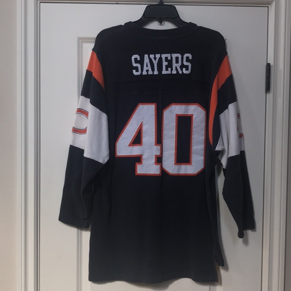 Reebok Gridiron Classic Gale Sayers Chicago Bears 1965-1971 Sz M (Sku 46) - Picture 13 of 16